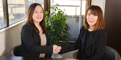 就労ビザ申請をされた古賀亜利沙様